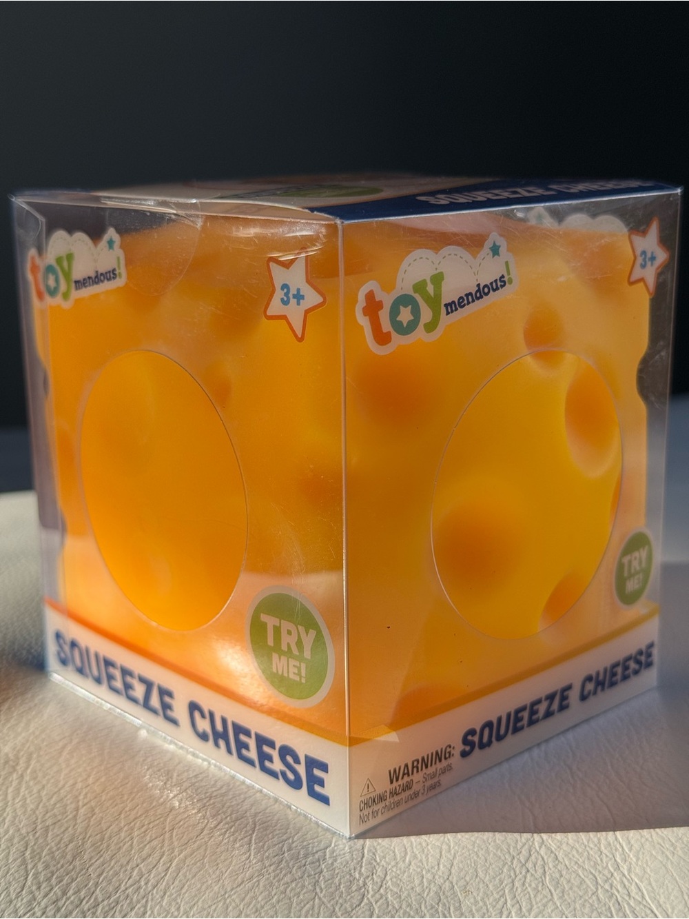 Squeeze Cheese Squishy Squeezy Toymendous | Sunny Days TikTok Viral SHIPS TODAY! - Picture 2 of 6